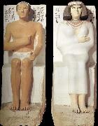 unknow artist Rahotep and Nofret from Meidoem Germany oil painting artist